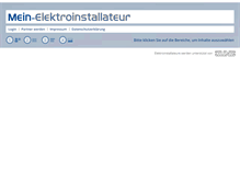 Tablet Screenshot of elektro-fischer-eu.mein-elektroinstallateur.de