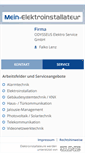 Mobile Screenshot of odysseus.mein-elektroinstallateur.de
